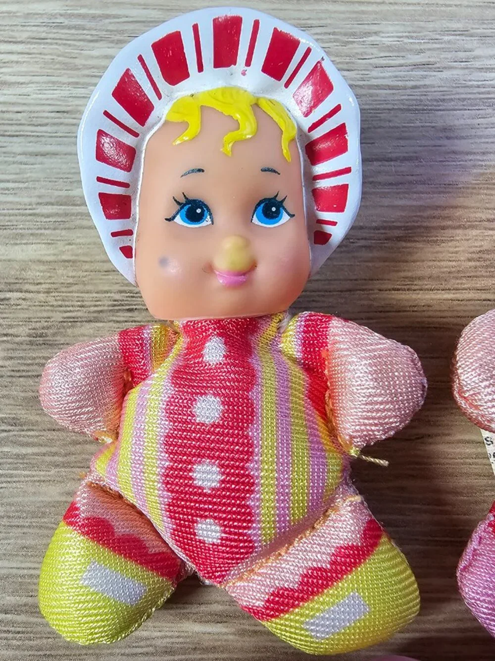 Galoob So Small Babies Lot of 3 Beanbag Mini Dolls Lollipop Vintage 1989 2.5